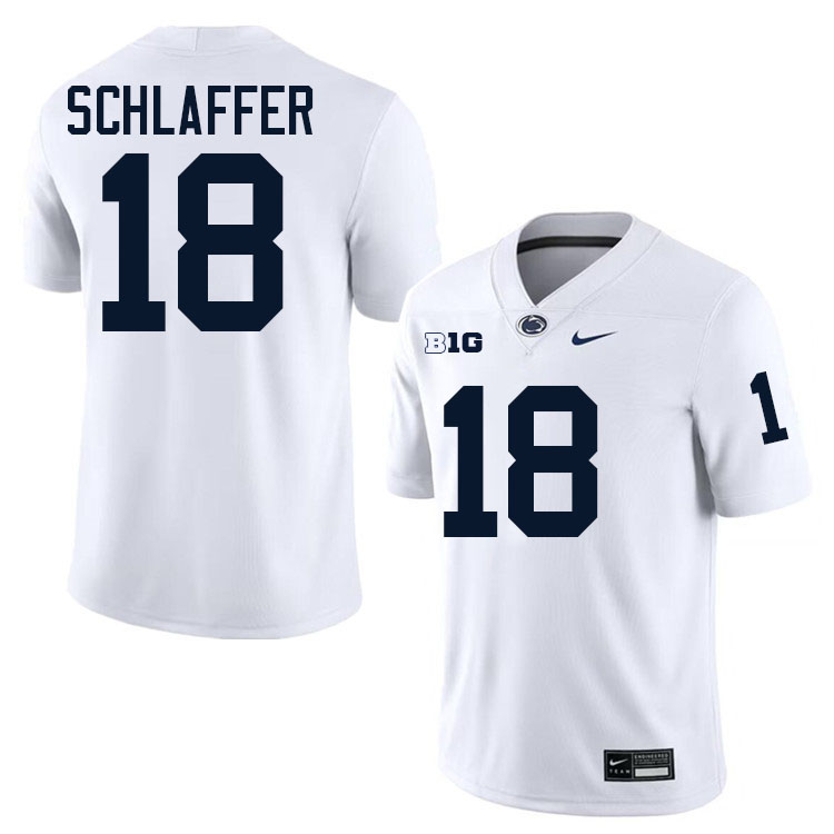 Joey Schlaffer Penn State Jersey,PSU Nittany Lions #18 Joey Schlaffer Football Uniforms-White Joey Schlaffer Penn State Jersey,PSU Nittany Lions #18 Joey Schlaffer Football Uniforms-White